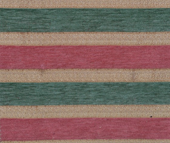 Kingston Teal  Pink Striped Curtain Fabric