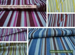 Striped Curtain Fabric