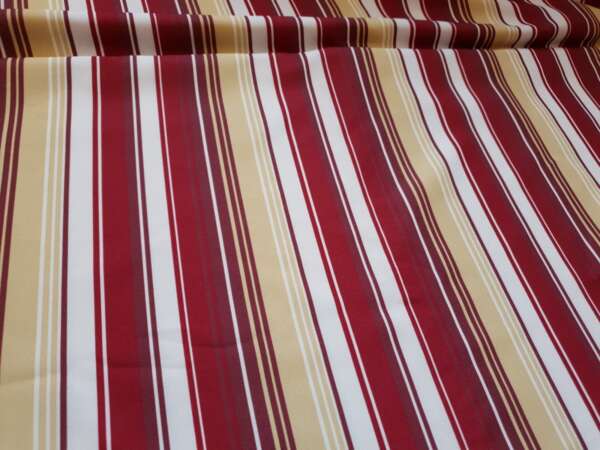 Nova Purple Stripes Curtain Fabric