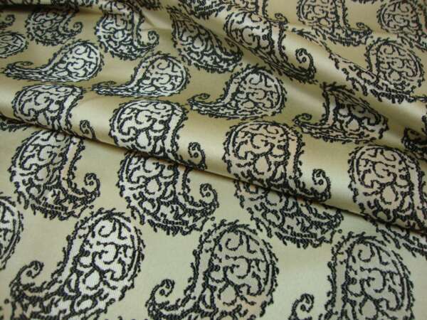 Paisley Design Curtain Fabric