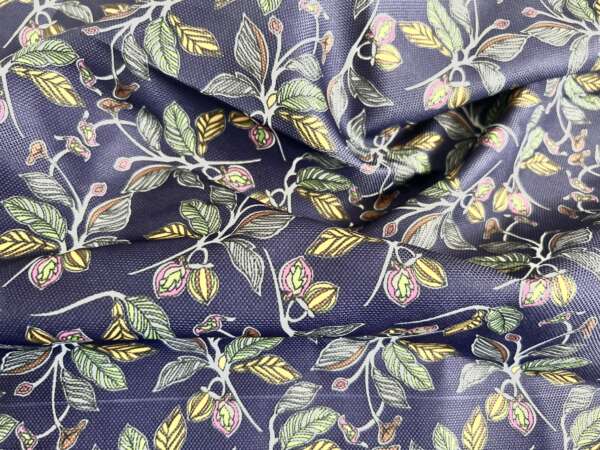 Botanical Print Curtain Fabric