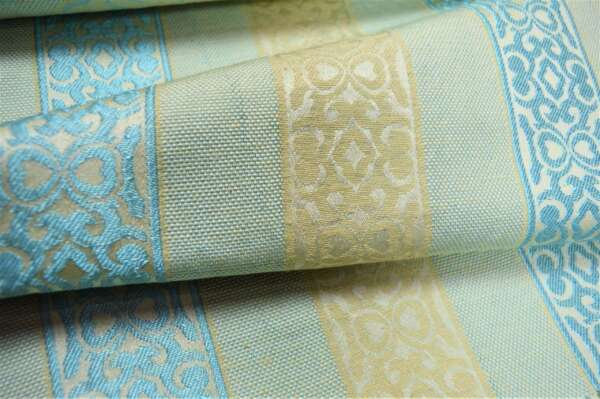 textured stripes curtain fabric
