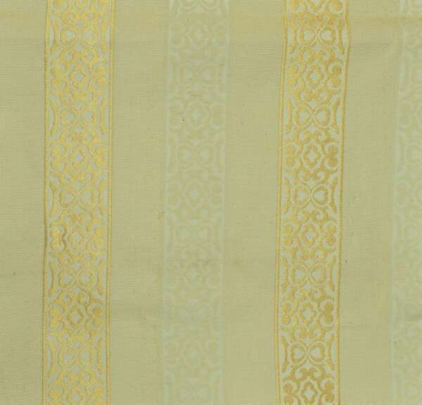 Gold Striped Curtain Fabric