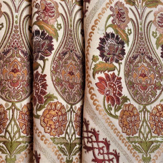 Art Nouveau curtain fabric