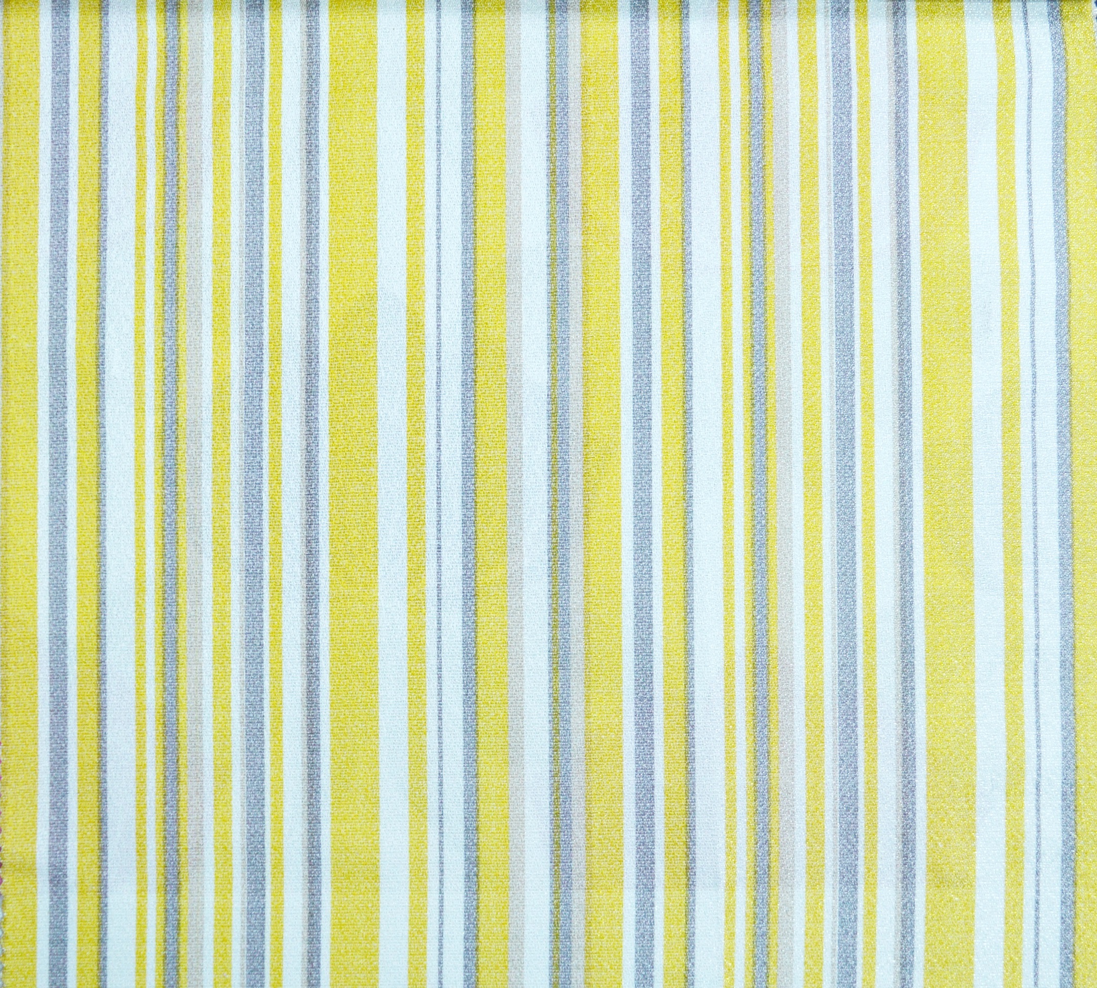 Isabella Yellow Striped Curtain, Blue And Yellow Striped Curtain Fabric