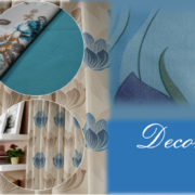 Decorating With Blue Curtain Fabric